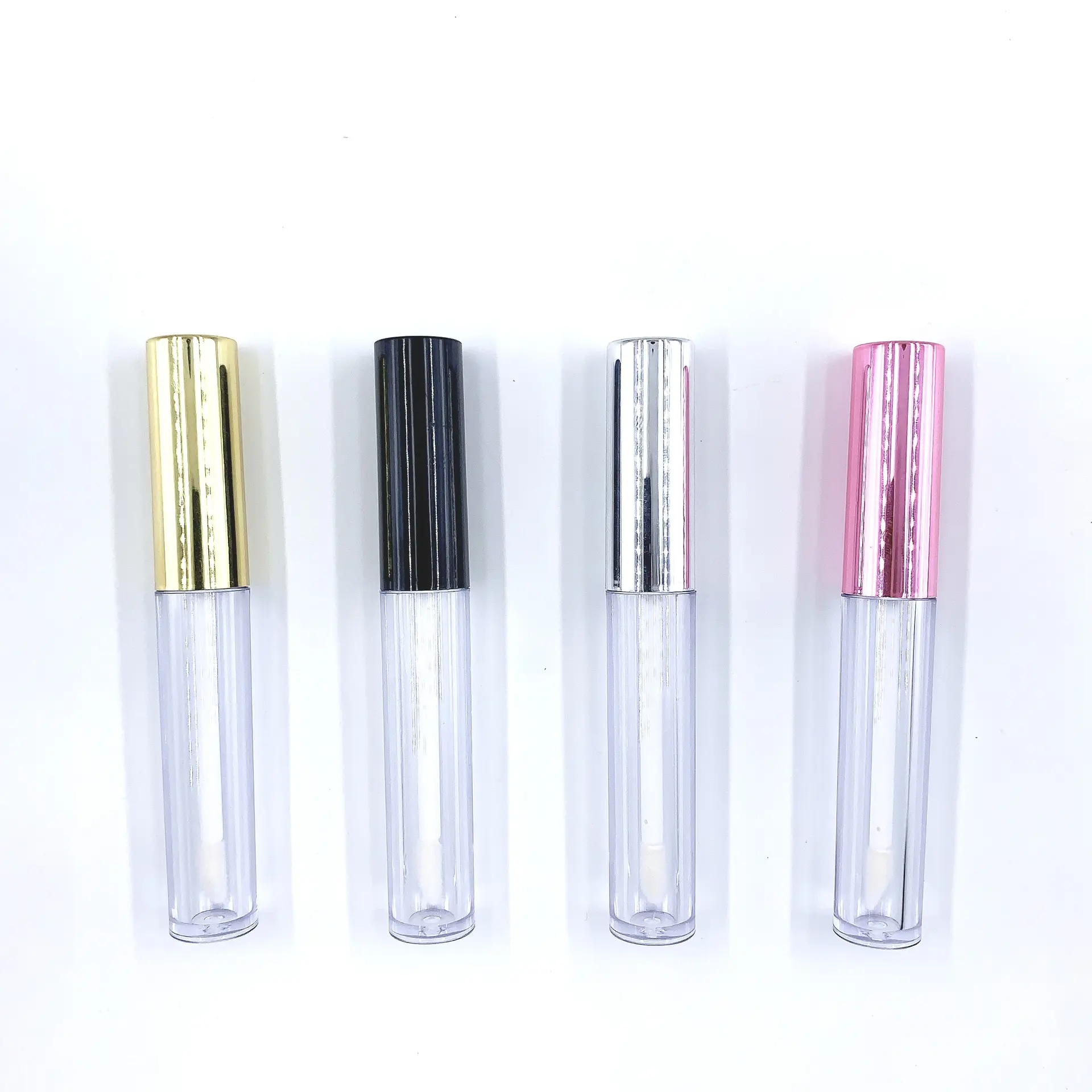 OEM ODM LOGO Empty Squeeze Lip Gloss Tubes 5ml 10ml Lip Gloss Squeeze Tube for Balm Lipgloss Containers Mini Soft Tube