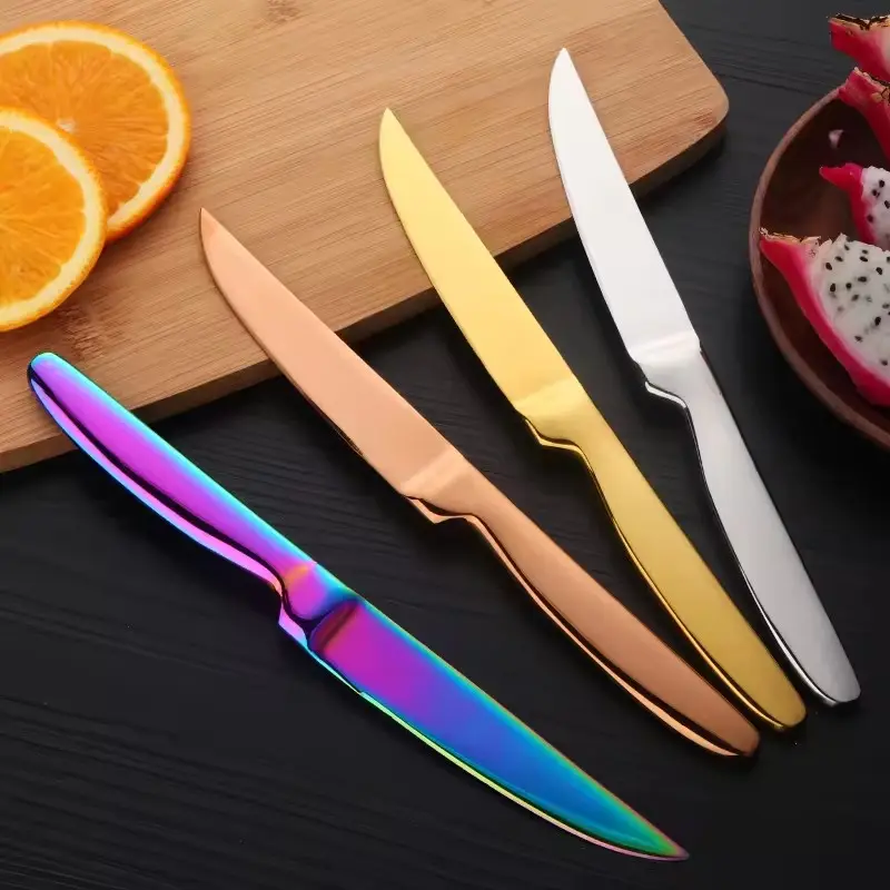 Sharp Kitchen Tableware Fruit Vegetable Knife Sharp Stainless Steel Steak Knife