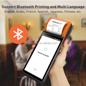 Профессиональная система POS, завод, высокое качество, Android 12 Pos-терминал OEM дизайн GMS все в одном Pos-машина с 1D/2D считыватель - Product Image 4