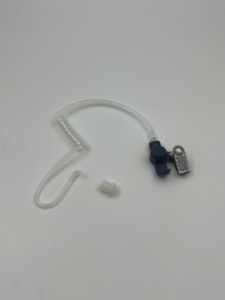 双方向ラジオアクセサリー交換キット透明アコースティックチューブスピーカー付き双方向ラジオクリアチューブヘッドセット - Product Image 4