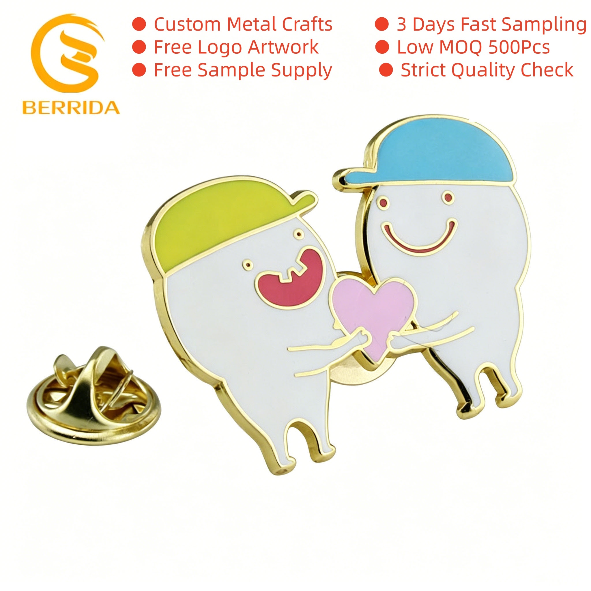 Custom Logo Corporate Souvenir Badge
