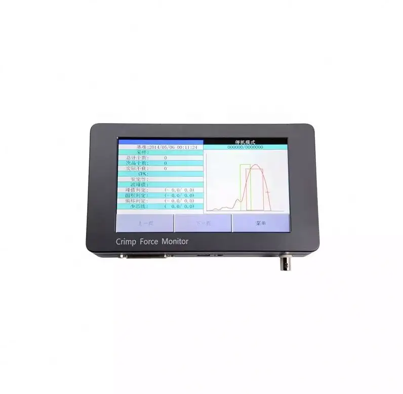 Moniteur de force de sertissage CFM installé sur le détecteur de machine à sertir automatique ou semi-automatique à haute précision