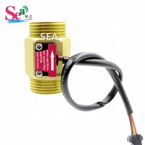 YF-B10 1 Inch Brass Turbine Water <strong>Flow</strong> <strong>Sensor</strong> with <strong>Pulse</strong> Signal Counter for Irrigation Industry - Product Image 2