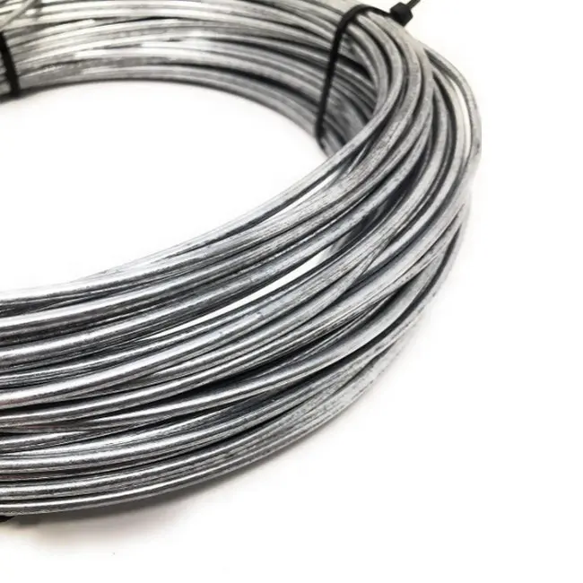 1.8 mm 2.2mm galvanized steel wire Bright galvanized steel wire for making clothes hangers galvanized steel wire