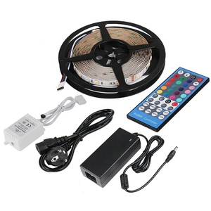 SMD5050 RGB + W Смарт-светодиодная лента DC24V RGBW комплект светодиодных лент со светодиодным контроллером адаптера для домашнего освещения - Product Image 2