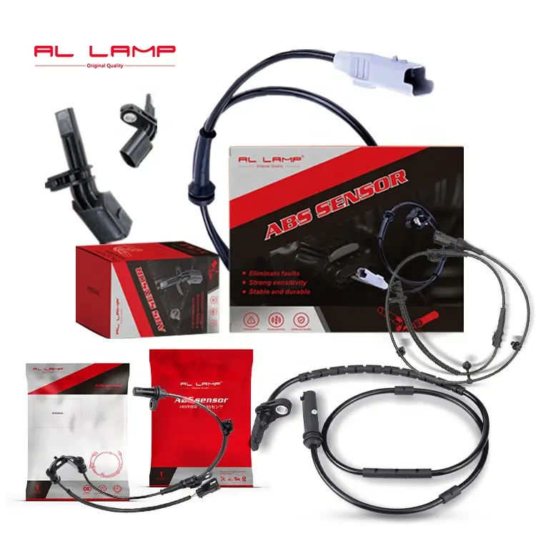 ALLAMP-piezas de freno para coche, Sensor de velocidad de rueda delantera, izquierda y derecha, ABS, para Toyota, Hyundai, Honda, Volkswagen, VW, Polo, Ford, Ranger, BMW