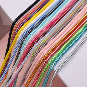 140cm Colorful Earphone Wire Protector Cover USB Data Cable Protection Sleeve Winder for iPhone Charging Wire Protector - Product Image 3