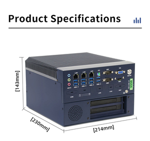 KTB Fanless Industrial Pc 6/7/8/9Th Industrial-Grade Computer <strong>Embedded</strong> Ipc Computer Pc Box With Expansibility Interfaces