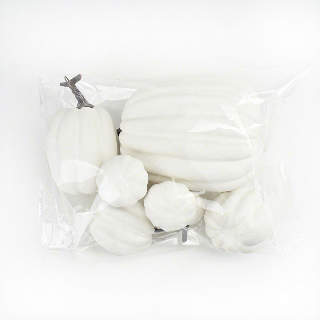 Embalaje de calabaza blanca