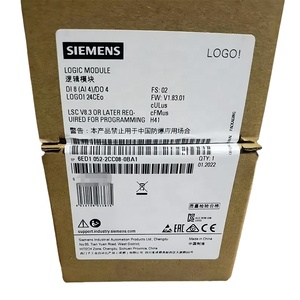 1 anno di garanzia 6ED1052-2CC08-0BA1 SIEMENS 6 ed10522cc080ba1 nuovo e prezzo originale LOGO PLC modulo di controllo logico di programmazione - Product Image 3