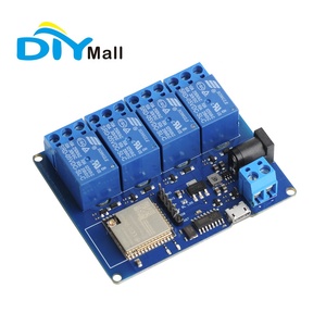DIYmall ESP32S WLAN-Relay-Modul 4 Kanäle ESP32-ZIMmer-32 WLAN Bluetooth-kompatibles Relais-Schalter Steuerungsmodul für Smart Home - Product Image 3