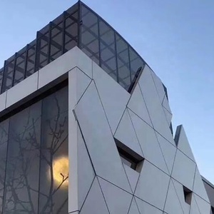 China Building <strong>Facades</strong> Modern 3d Wall for Cladding System Perforated Metal for Residential Aluminium Single Panel - Product Image 5