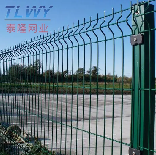 Anping Design moderno su misura per esterni recinzione metallica recinzione in rete metallica 3d pannelli di recinzione in metallo per la vendita
