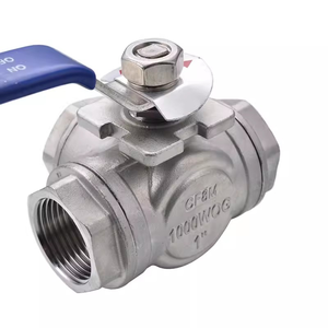 Stainless Steel Three-way Ball <strong>Valve</strong> Pneumatic <strong>Manual</strong> <strong>Control</strong> Check <strong>Valve</strong> Water vapor OEM China Factory Custom