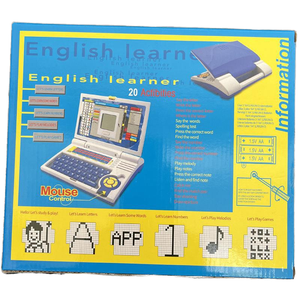 子供用コンピュータ玩具教育用ラップトップ英語学習機玩具2〜4年子供用プラスチック素材バッテリー - Product Image 4