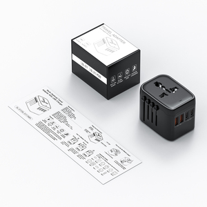 Portable Universal Travel <strong>Adapter</strong> Socket with <strong>Usb</strong> Cable Type-c Multi Plug Outlet Extender Type c <strong>Power</strong> <strong>Adapter</strong> - Product Image 6