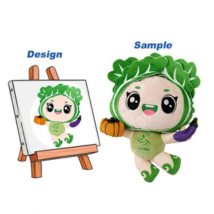 Bắp cải búp bê tùy chỉnh đồ chơi sang trọng tùy chỉnh kích thước tùy chỉnh đồ chơi sang trọng OEM với Giao hàng nhanh - Product Image 1
