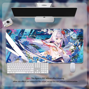 แผ่นรองเมาส์คอมพิวเตอร์ตั้งโต๊ะปรับแต่งได้ Mio อนิเมะเซ็กซี่ดีไซน์สาวขายส่งสำหรับเด็ก - Product Image 2