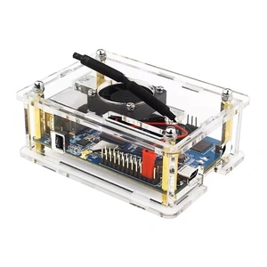 Custodia per scheda OEM Factory Orange <span class=keywords><strong>Pi</strong></span> 3lts con ventola di raffreddamento 5v