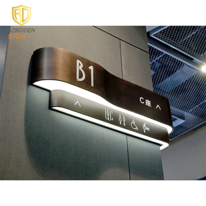 Hospital Signage Companies Wayfinder Internal Navigational Outdoor Interior Signage and Wayfinding Sign - Product Image 3