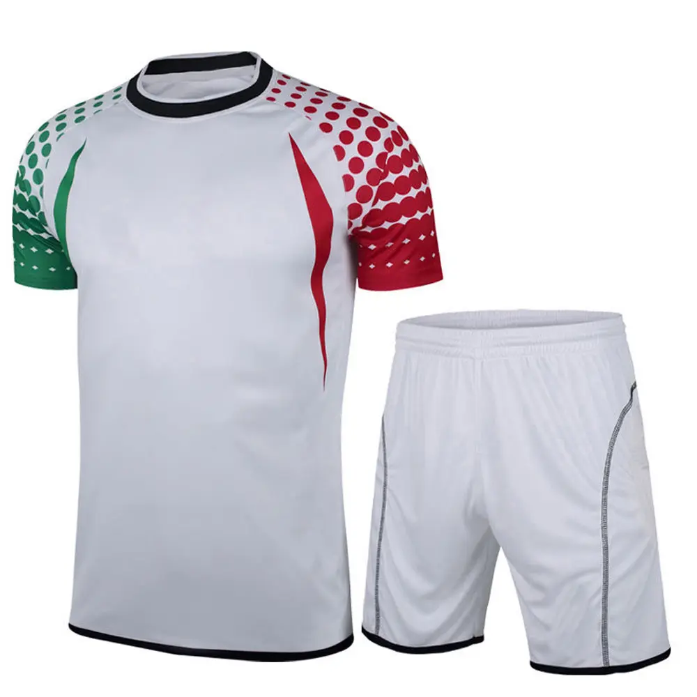 Uniformes de fútbol personalizados de secado rápido impresos nueva temporada mejor precio camiseta de fútbol para equipo de adultos a granel al por mayor
