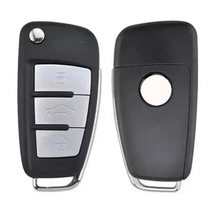 B02-MB Metal 3 düğme B serisi Audi A6L için KD araba anahtarı stil uzaktan kumanda için Audi ur+ URG200 KD-X2 Mini KD - Product Image 1