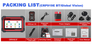 LAUNCH CRP919E BT Lector de códigos TODAS las herramientas de diagnóstico del sistema ECU Codificación 919e BT - Product Image 6