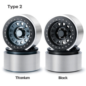 Kim loại bội thu đối trọng <span class=keywords><strong>Net</strong></span> Bìa rim Vòng Hitch ánh sáng gắn người lưu giữ Adapter đạp cho trục scx6 1/6 RC phụ tùng xe hơi - Product Image 4