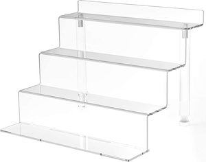 <strong>Table</strong> <strong>Display</strong> Stand Wedding Dessert Stand Acrylic <strong>Step</strong> Riser - Product Image 1