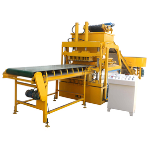 QT4-10制造商出口非洲模型粘土联锁砖块制造机 - Product Image 4