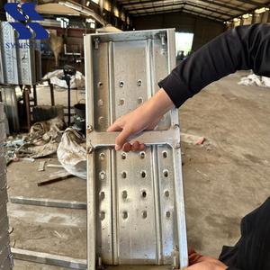 OEM ha galvanizzato il bordo dell'impalcatura del acciaio al carbonio per la piattaforma del cantiere, 225 -- opzioni di larghezza di 800mm - Product Image 3