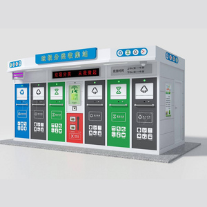 Outdoor Environmental <strong>Garbage</strong> <strong>Bins</strong> Station Large Waste Collection Station Smart <strong>Sorting</strong> <strong>Bins</strong> - Product Image 1