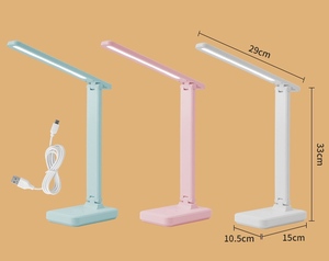 简单设计的发光二极管台灯充电台灯带触摸开关的usb充电 - Product Image 4