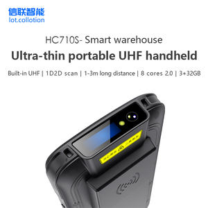 HC710S Venta al por mayor Android 12 Computadora móvil de mano Lector RFID UHF de largo alcance Dispositivo lector de código de barras R2000 con SDK en stock - Product Image 5