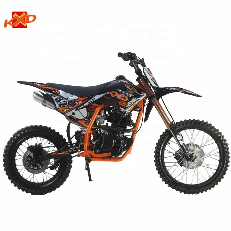 KXD613 dirt bike 140cc 150CC 4 velocità per adulti frizione manuale uomo pit bike GY6 motore E-start E kick start moto