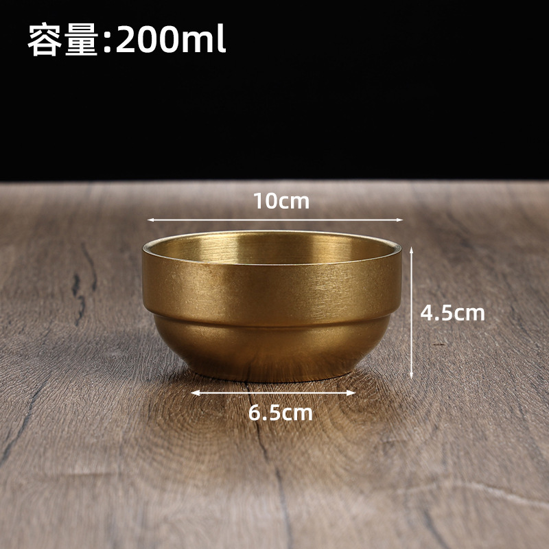 10cm Imperial Bowl (Vintage Gold)