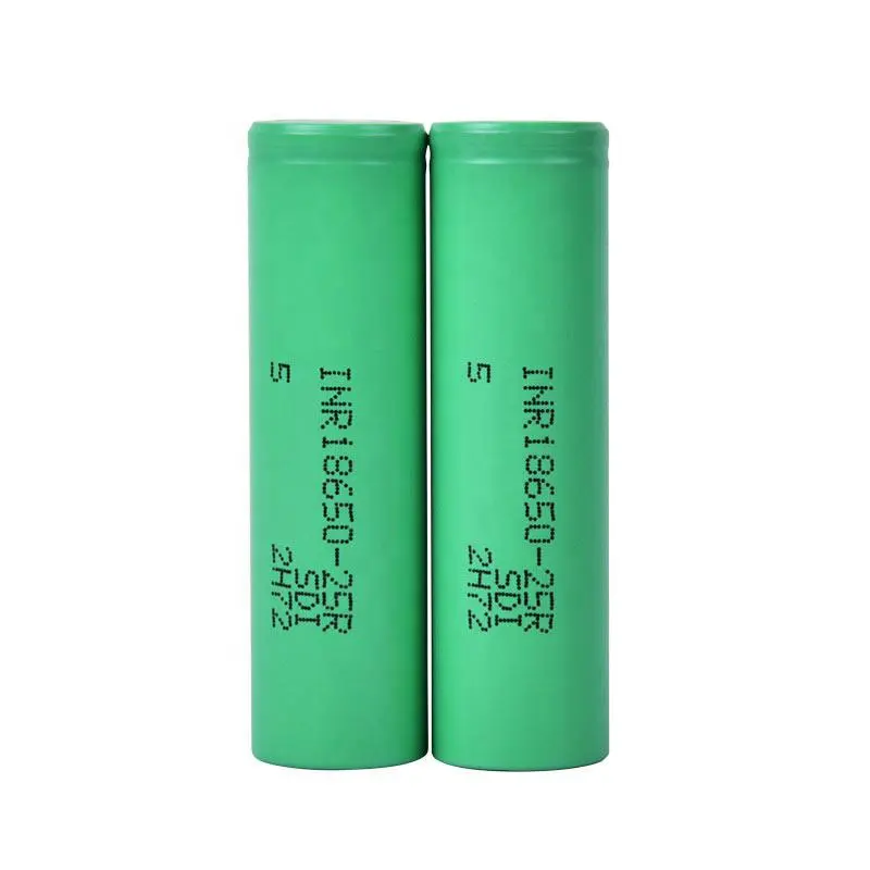 25R 18650 배터리 2500mAh 3.7v 충전식 리튬 이온 배터리 삼성 18650 배터리 30a