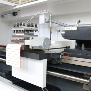 เครื่องกลึงแนวนอนระบบอัตโนมัติ CNC CK6140S ควบคุม GSK โครงสร้างเตียงแบน - Product Image 5