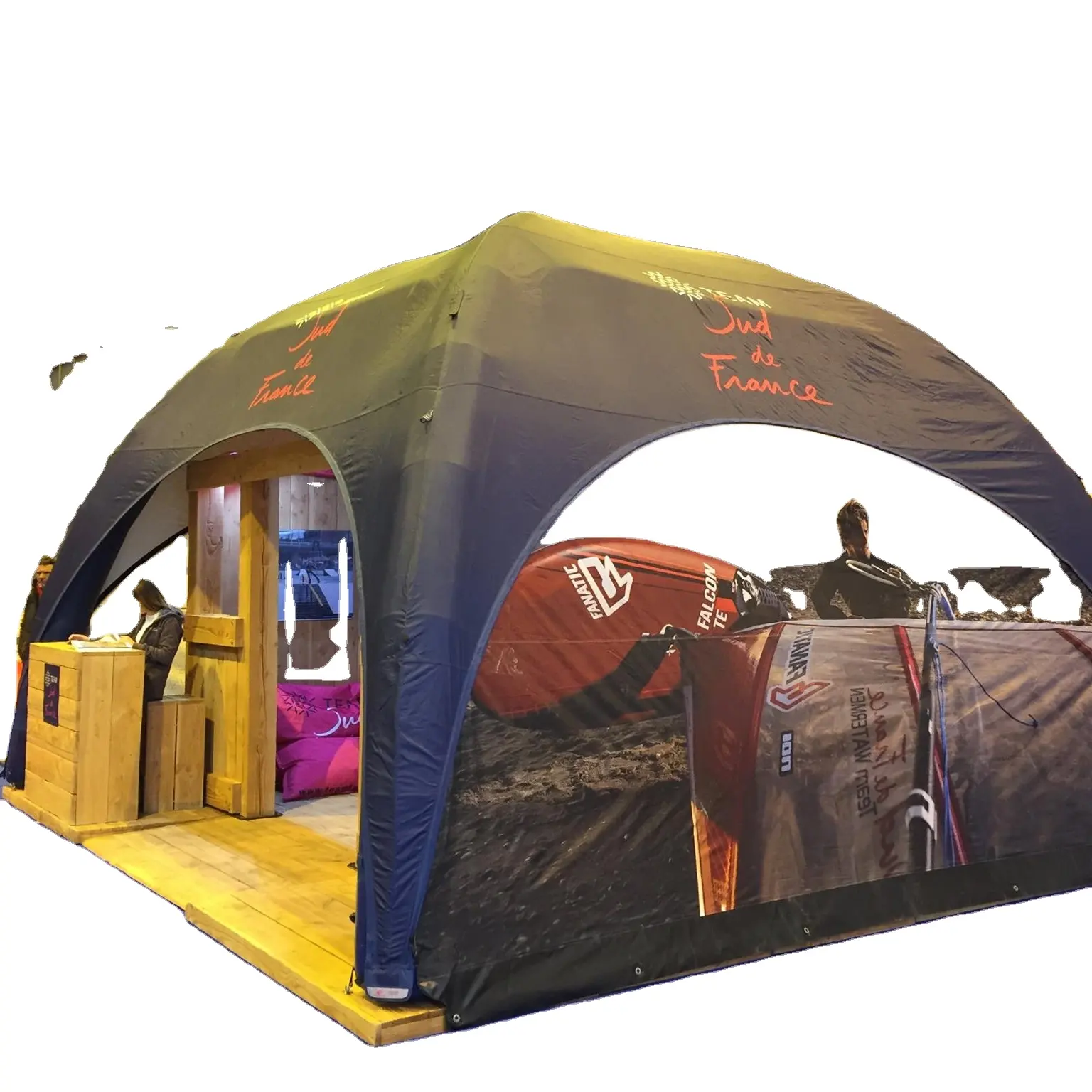 4x4m Iglo Outdoor activering event handel show branding Opblaasbare Dome Tent Te Koop