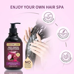 Частная Марка Anit-выпадение волос усиливает контроль роста масла для роста волос красный лук Уход за волосами набор шампуня и кондиционера - Product Image 3