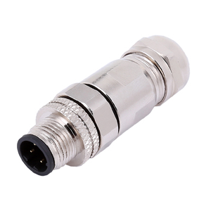 M12 连接器 male female A B C D Xcoding cable Solder Assembly type 3 4 5 8 12 pin waterproof 连接器 - Product Image 1