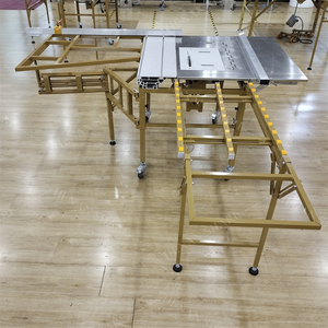 Çok fonksiyonlu sürgülü katlanır masa testere yatay panel testere makinesi ahşap kesme masa testere - Product Image 2