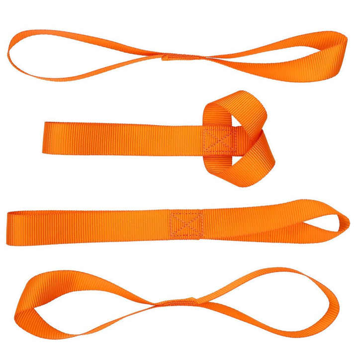 Wholesale Polyester Webbing Strap Motorcycles Tie Down Soft Loops Heavy Duty Hammock Swing Chair Tree Straps