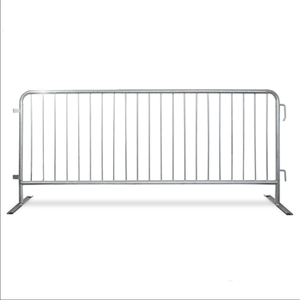 حواجز التحكم في الحشود من الفولاذ اقتصادي | حواجز من الفولاذ المجلفن قبل 8.5 قدم - Product Image 1