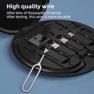 适用于Iphone的6合1多端口多功能Usb C充电和数据线套件快速充电电话适配器充电电缆套件 - Product Image 3