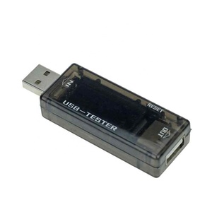 8 в 1 USB-монитор, цифровой ЖК-детектор, тестер емкости, напряжения, тока, времени, мощности, температуры, ватт 4-30 в, 0-5 А, 12 В, 24 В, Bro - Product Image 3