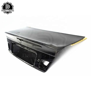 CSスタイルカーボンファイバートランクフィットBMWE46M3クーペリアトランク高品質 - Product Image 2