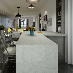 מפעל בסגנון מודרני ישיר קוורץ מלאכותי אבן קוורץ משטח המטבח דלפק עיצוב פופולרי - Product Image 2