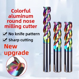 High Quality Carbide Milling <strong>Cutters</strong> 6 Flute Coated for Metal Processing and Other Fields New Condition - Product Image 3