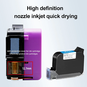Sistema inglese Mini stampante portatile per etichette data di produzione QR codice bottiglia tappi per imballaggio macchina per codificare Non sbiadita - Product Image 4